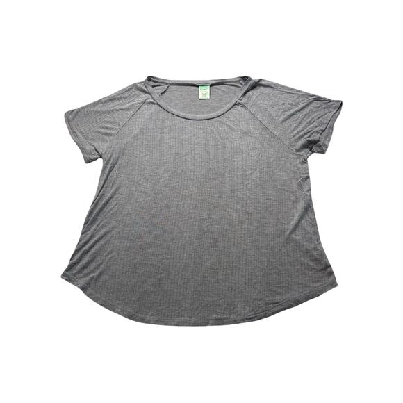 Honeydew Women’s Gray Tshirt‎ Size Small Short Sleeve Stretch Relax Fit (319) - Picture 1 of 8
